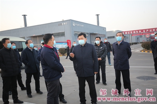 首页 邹城资讯 邹城要闻   1月11日下午,邹城市委书记张百顺专题调研